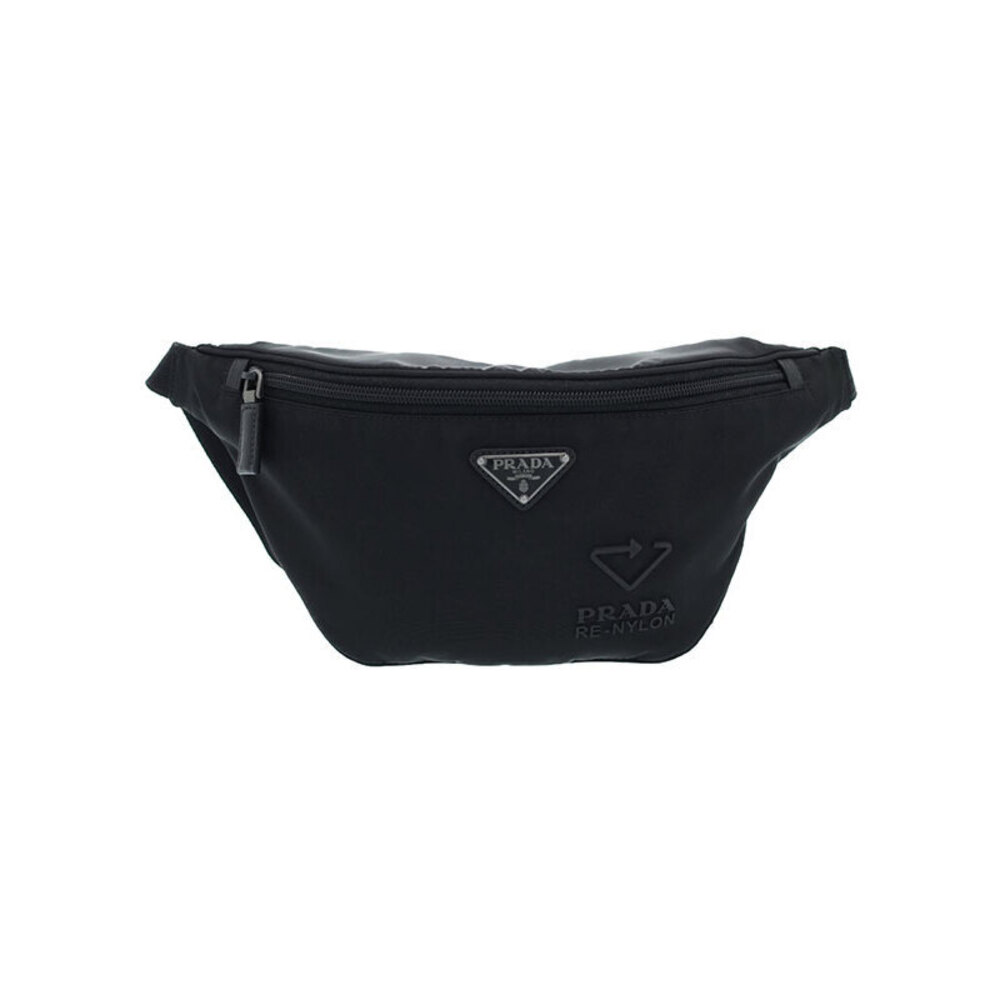 Prada Saffiano Leather Belt Bag Body Bum Crossbody Belt